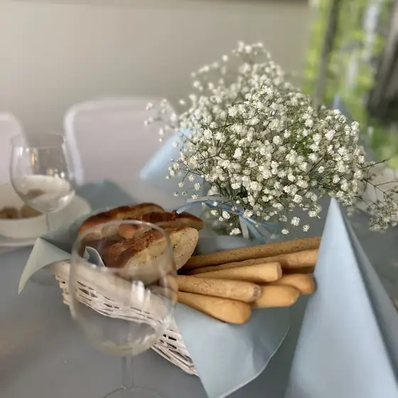 Pieczywo w koszyczku