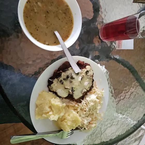Zupa i drugie danie